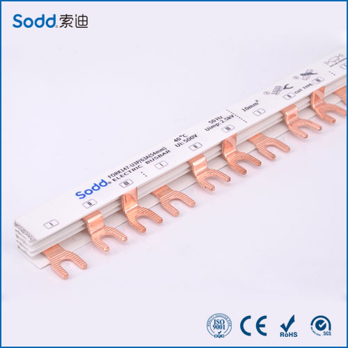 Fork Type Insulated Comb Busbar 3P