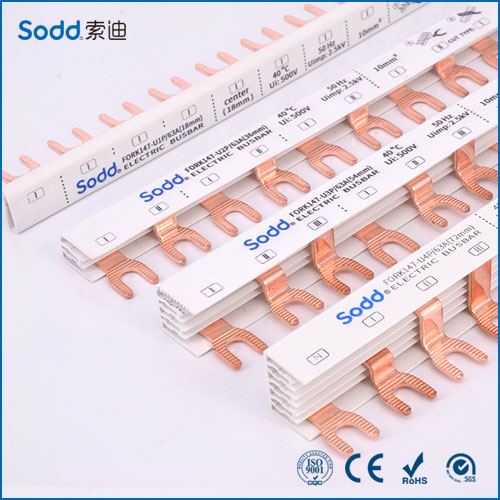 U/ Fork Type Busbar Comb for MCB 1P