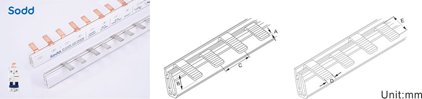 Mcb busbar price XT-3p - China Sodd Electrical