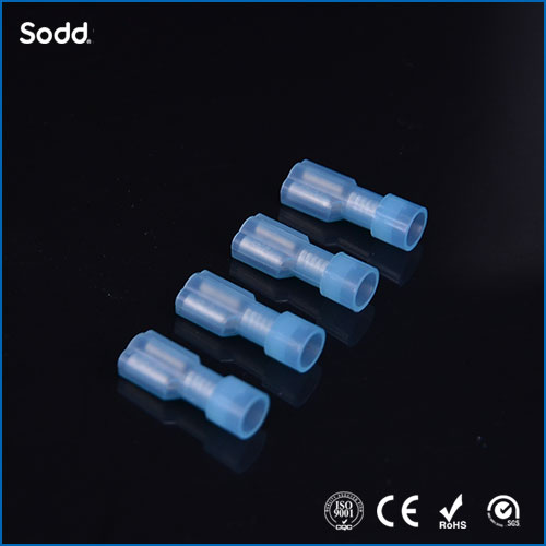 Fully insulated Male and female connectors FDFN /MDFN