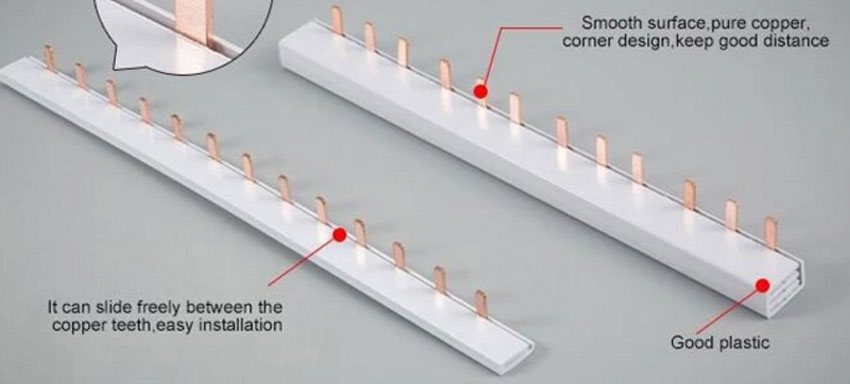 2 P MCB Pin Busbar