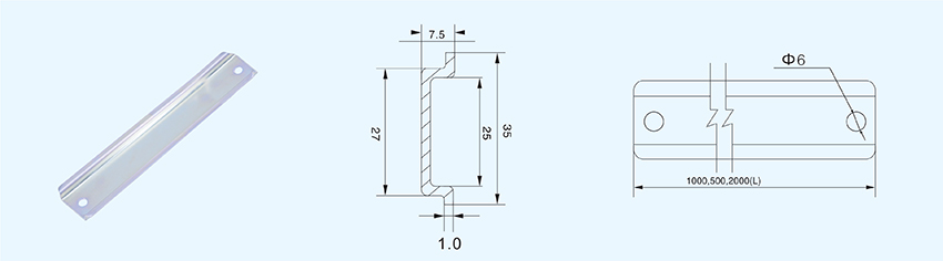 Steel MCB Din Rail Channel