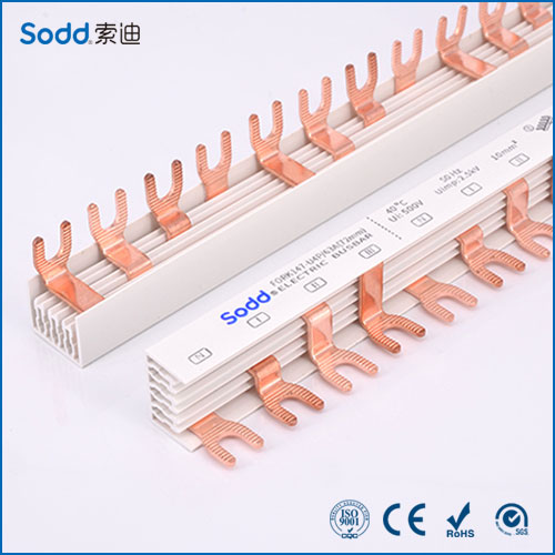 Insulated FORK type busbar 4P