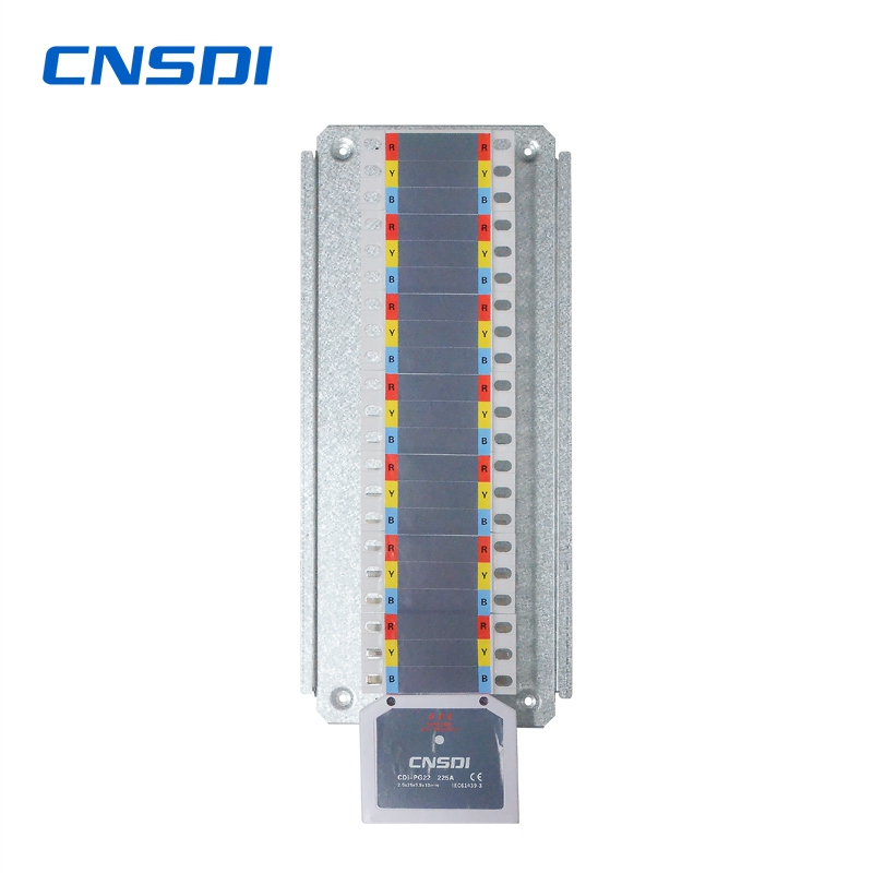 CDi-PG22-3PH 225A 36Ways busbar chassis,for Most MCB, top or bottom
