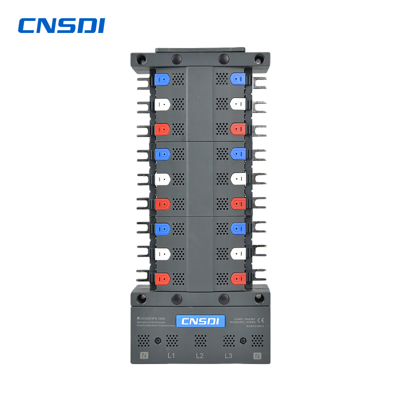 CDi420-3PN/250A 18Ways MCCB-30mm Pan Assembly Busbar,3-Phase, 250A Rated
